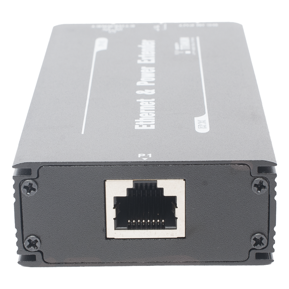 (POE 600 METROS) Receptor para Extensor PoE TT-8001TPOE / 1 Puerto  para recepción de video y alimentación (PoE) / IDEAL PARA DOMOS Y CAMARAS IP / Conexión en Cascada / Soporta PTZ´s de 60 W / Soporta IEEE802.3af/at