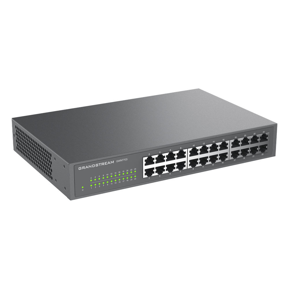 Switch Gigabit No Administrable / 24 Puertos 10/100/1000 MBPS
