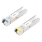 Transceptores Ópticos Industriales Bidireccionales SFP (Mini-Gbic) / Monomodo 1310 & 1550 nm / 1.25 Gbps / 1000BASE-BX / Conector LC/UPC Simplex / DDM / Hasta 20 km / 2 Piezas