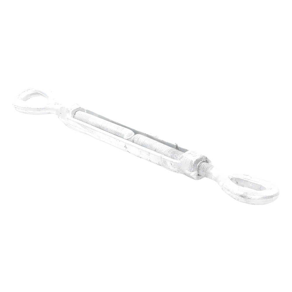 Tensor de 1/2" x 6" Acero Forjado OJO-OJO Galv. Inmersión en Caliente (Carga Max. 2200 Kg).