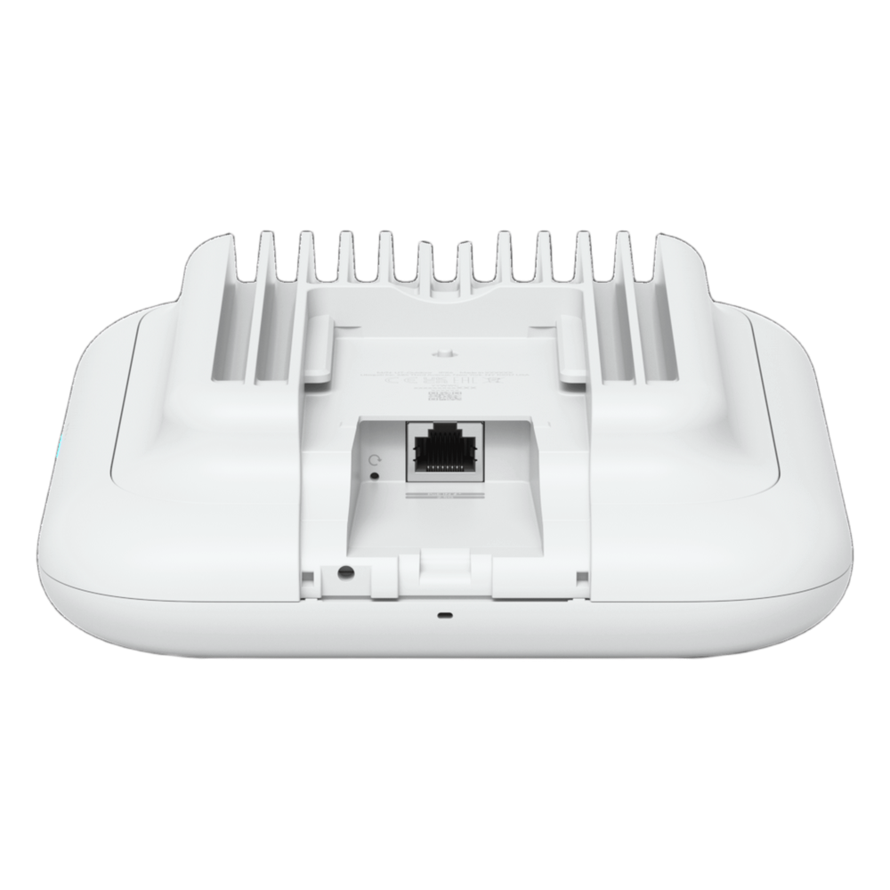Access Point UniFi WiFi U7 Outdoor WiFi 7 802.11be Doble Banda, MU-MIMO 2x2 en Cada Banda, Puerto de 2.5 GbE, Antena Sectorial Integrada de 90° en 2.4 GHz y 45° en 5 GHz, Conectores para Antenas Omnidireccionales (incluidas), No Incluye Inyector P
