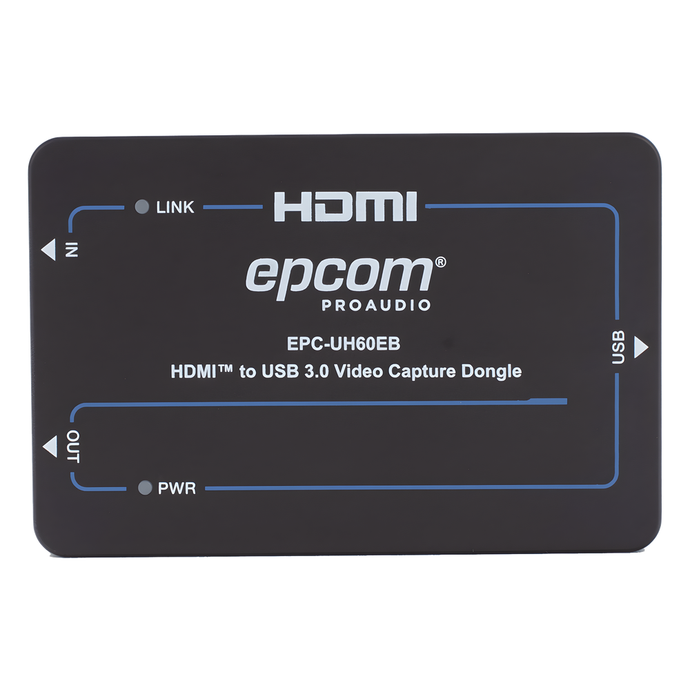 Adaptador de Captura de Video HDMI a USB 3.0 | 4K60 HDMI Entrada | 1080p60 USB Salida | HDCP 2.2 | 18 Gbps Ancho de Banda | Plug and Play | Compatible Windows Linux macOS