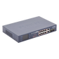 Switch No Administrable 8 Puertos Gigabit con Modo Extender a 250 m,  2 Puertos Uplink 10/100/1000 Mbps, 2 Puertos SFP