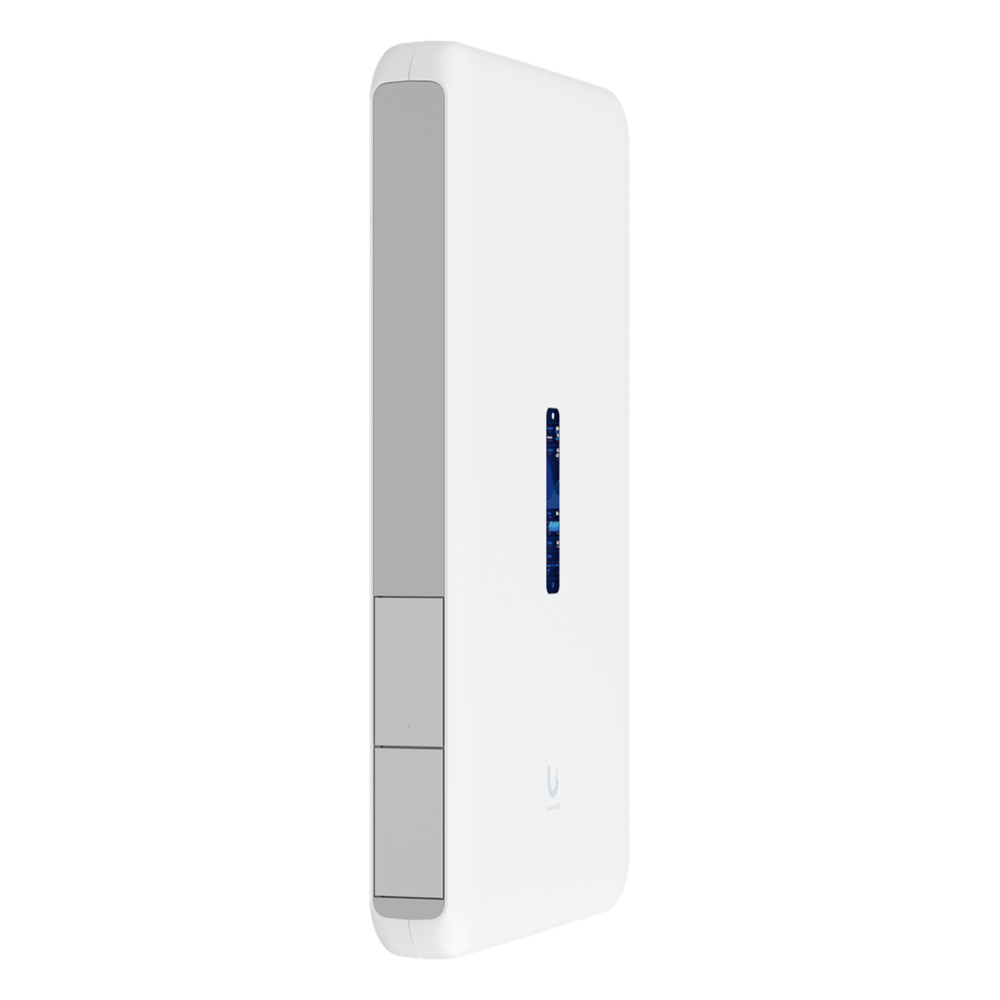 Dream Wall Cloud Gateway 10G Diseñado para Montaje en Pared con WiFi 6 Integrado, Switch PoE de Alta Potencia y Compatibilidad Total con Aplicaciones UniFi