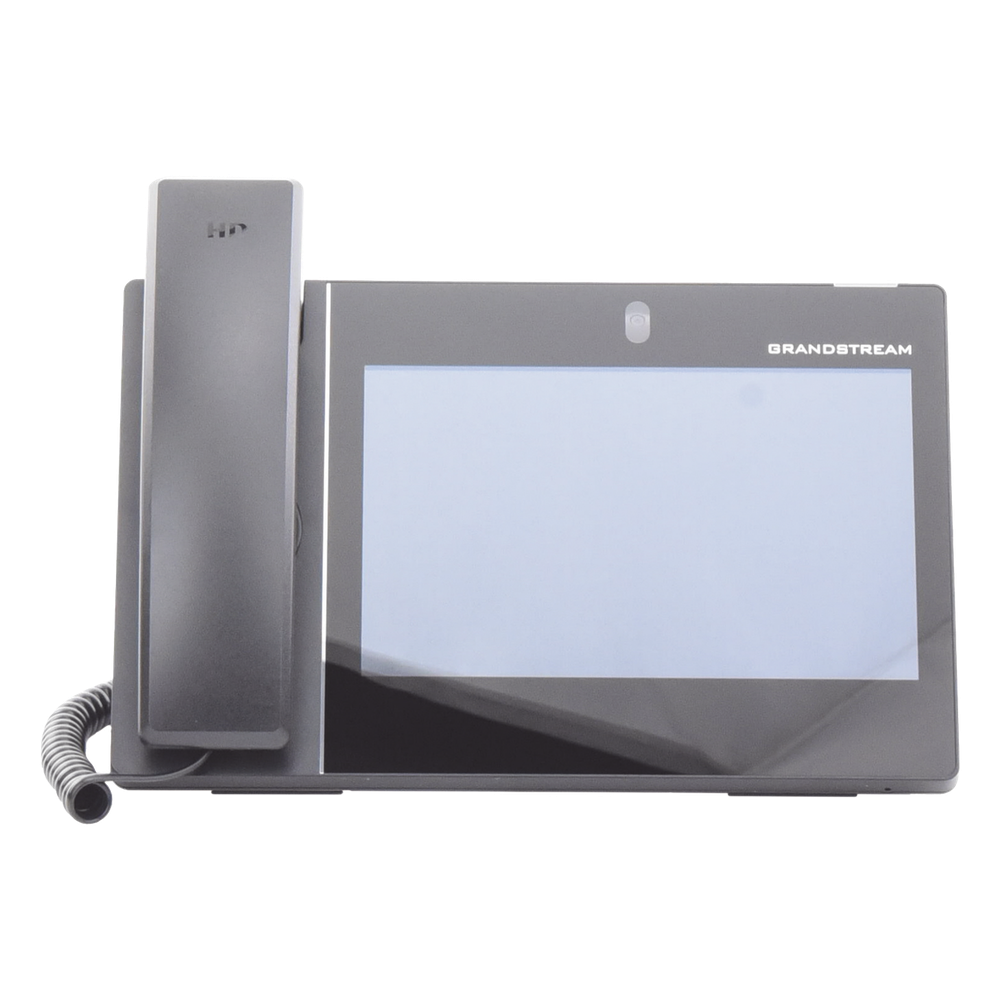 Teléfono IP Android 11, 16 líneas SIP con 16 cuentas, pantalla táctil  8", puertos Gigabit, Wi-Fi, Bluetooth, PoE, codec Opus, IPV4/IPV6 con gestión en la nube GDMS