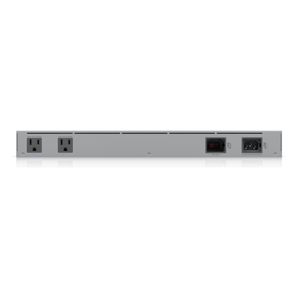 USW Mission Critical – Switch PoE con Batería Integrada de 368 Wh para Alimentación Ininterrumpida de hasta 8 Dispositivos con 120 W PoE Total Disponible
