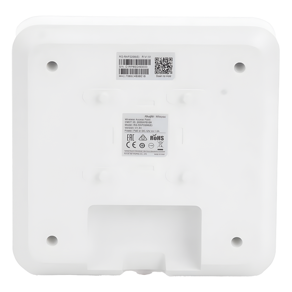 Punto de Acceso Mesh Wi-Fi 5 para interior en techo hasta 1.2 Gbps doble banda 802.11ac MU-MIMO 2X2, puertos Gigabit