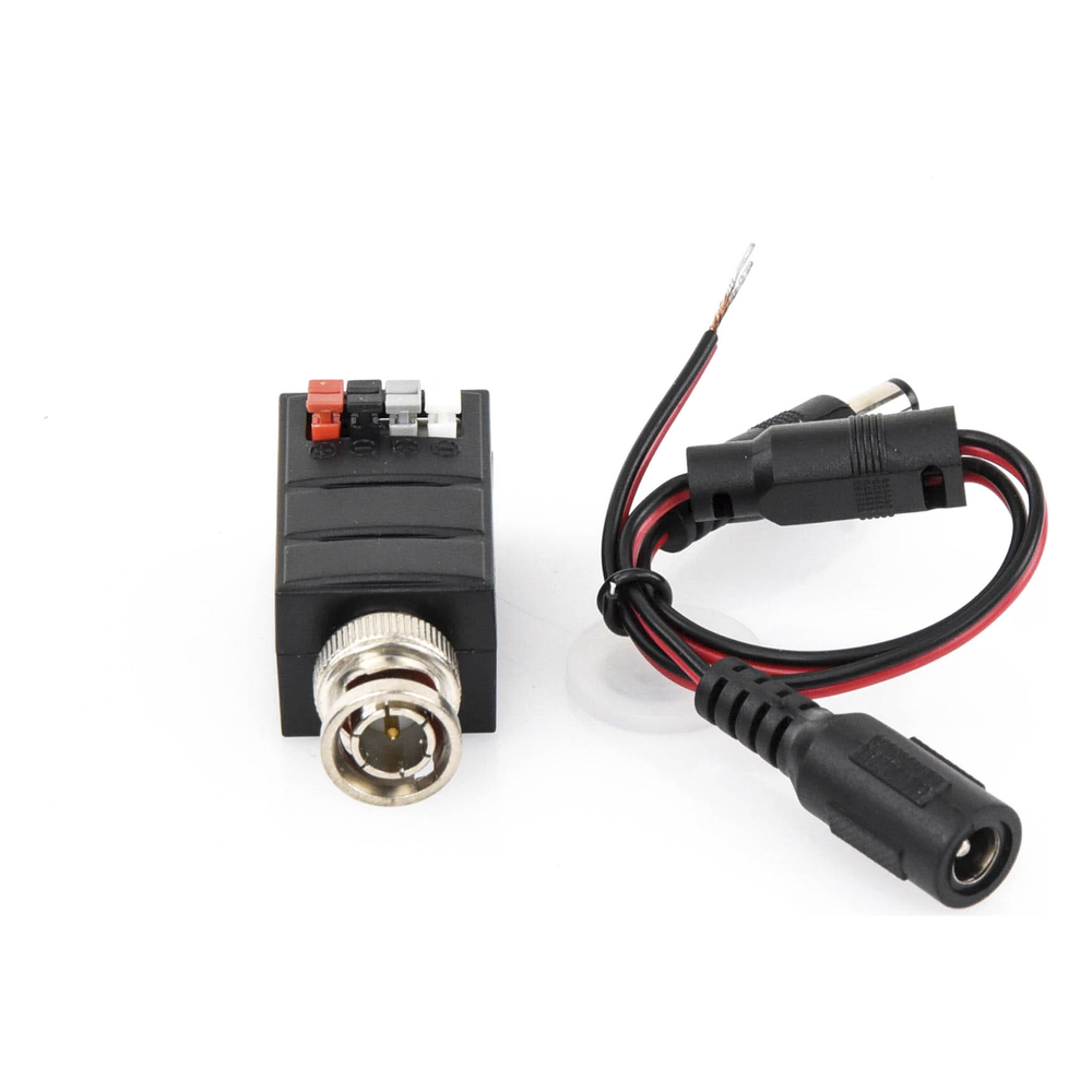 (TRANSCEPTOR) TRANSMISOR DE VIDEO ACTIVO DE LARGO ALCANCE /  400 Metros con RECEPTOR ACTIVO TT4501R / Resolución 2 MP / Compatible con cámaras HD-TVI/CVI/AHD/CVBS / Protección Interconstruida contra sobretensión.