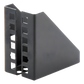 Par de Sujetadores para Instalación de Equipo Rackeable en Placa o Pared (hasta 2U), Puede soportar 10 Kg