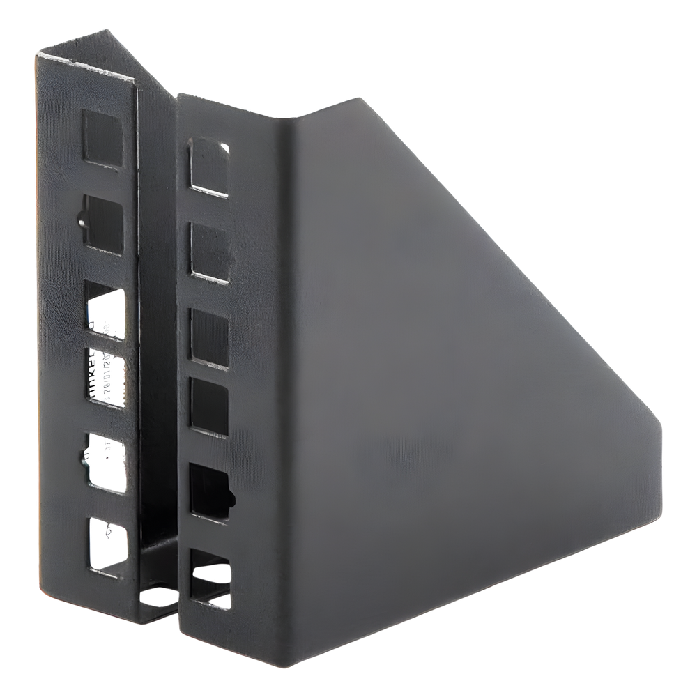 Par de Sujetadores para Instalación de Equipo Rackeable en Placa o Pared (hasta 2U), Puede soportar 10 Kg