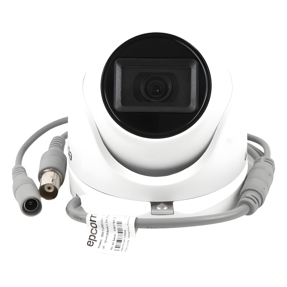 Turret TURBOHD 5 Megapixel / Lente 2.8 mm / 30 mts IR EXIR  / Exterior IP67 / Metal / 4 en 1 / dWDR