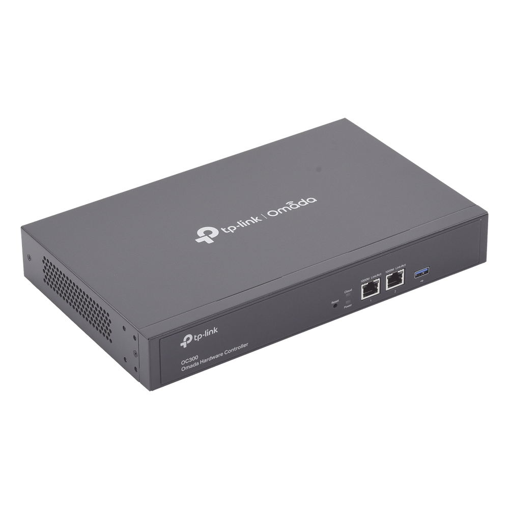 Controladora Omada para gestionar hasta 500 equipos Omada/ Gestion desde la Nube gratuita / Actualizaciones masivas / 2 puertos Gigabit con PoE af/at