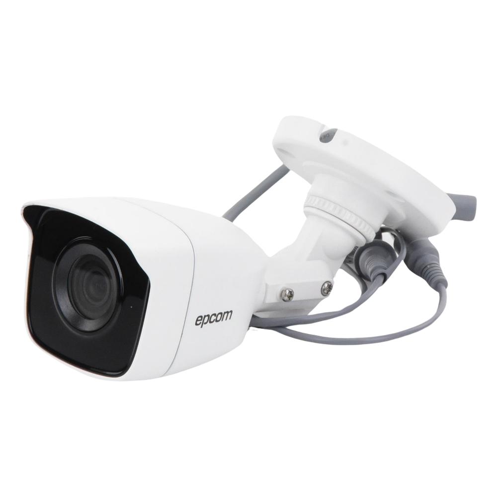 Bala TURBOHD 5 Megapíxel / Lente 2.8mm (85° de Visión) / Exterior IP66 / IR EXIR 20 mts / TVI-AHD-CVI-CVBS / Metal