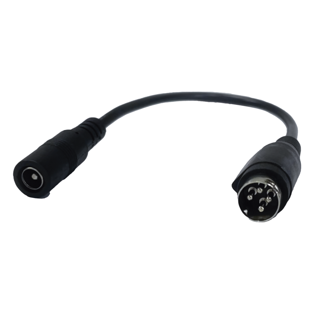 Adaptador Universal DC Hembra a Minidin 4 Pines Macho / Recomendado para DVR´s epcom / HIKVISION