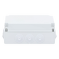 Caja Estanca de PVC Para Derivación y Conexión, 12 Entradas, Tapa Atornillada, 300x220x120 mm  (Área interna), Uso Exterior IP55, Material que no Propaga el Fuego y Libre de Hálogenos