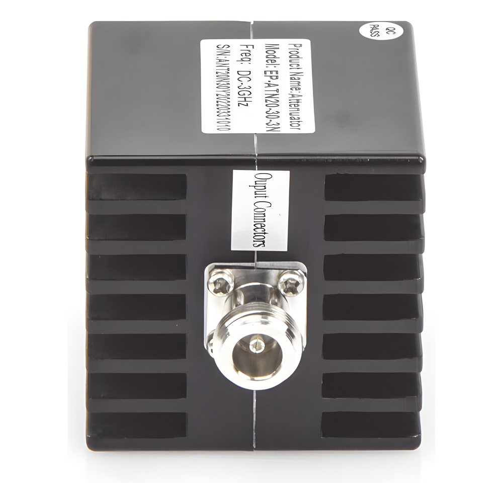 Atenuador en Línea de 30 dB / 20 Watt Máx. / CD-3 GHz / Interiores / N macho - N hembra.