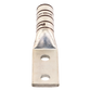 Zapata de compresión LCC500-12-6 para cal. 500 Kcmil, Doble barreno para tornillo prisionero de 1/2, Espaciado de orificios 44.5mm, 1 Pz