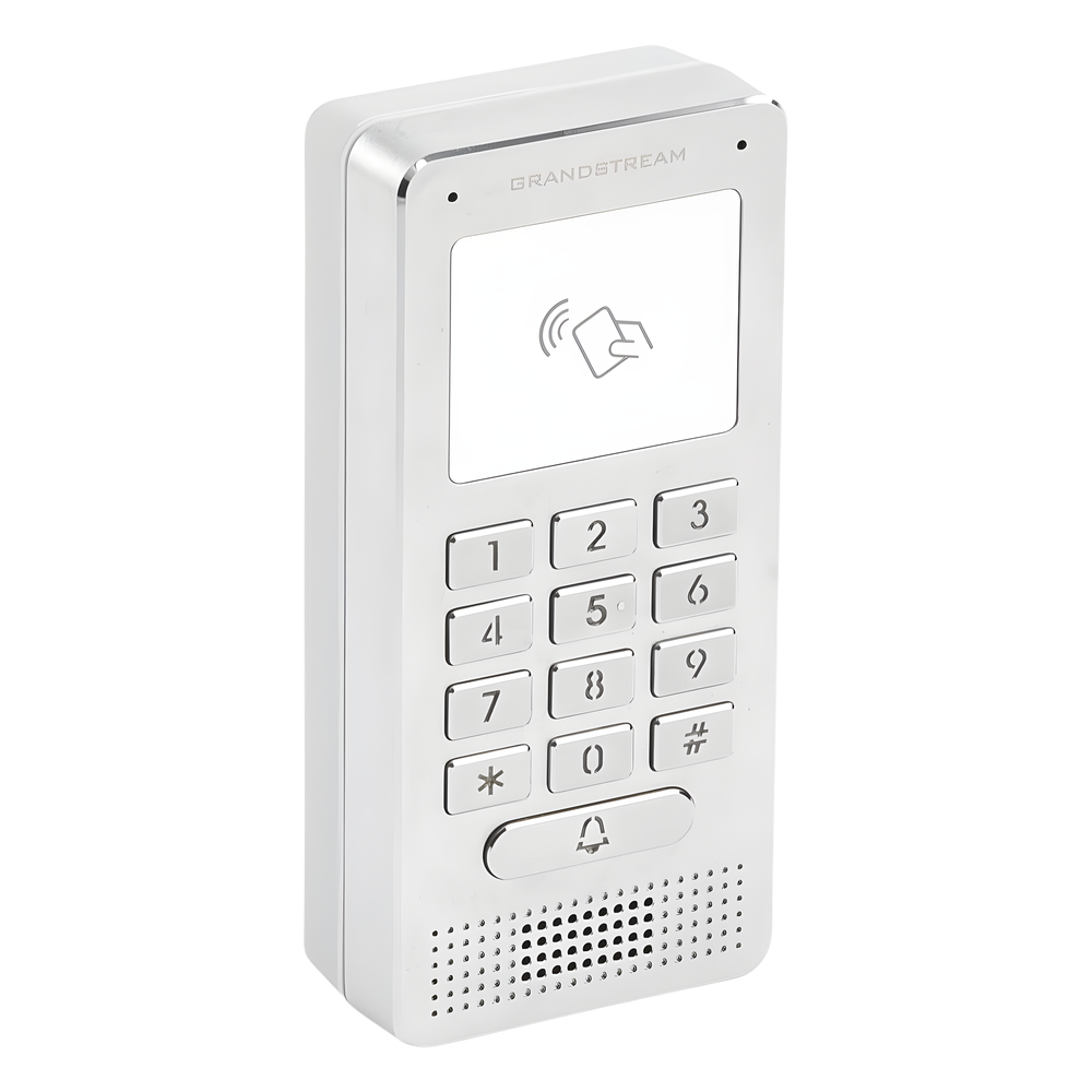 Audioportero IP (SIP), Antivandálico, apertura por código, llamada y/o tarjeta, teclado iluminado