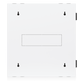 UACC Rack Cabinet 12U (600 x 703 mm) - Gabinete Cerrado para Montaje en Pared con Puerta Frontal de Vidrio Templado, Puerta Trasera Abatible (Swing-Out) y Paneles Laterales Removibles con Llave