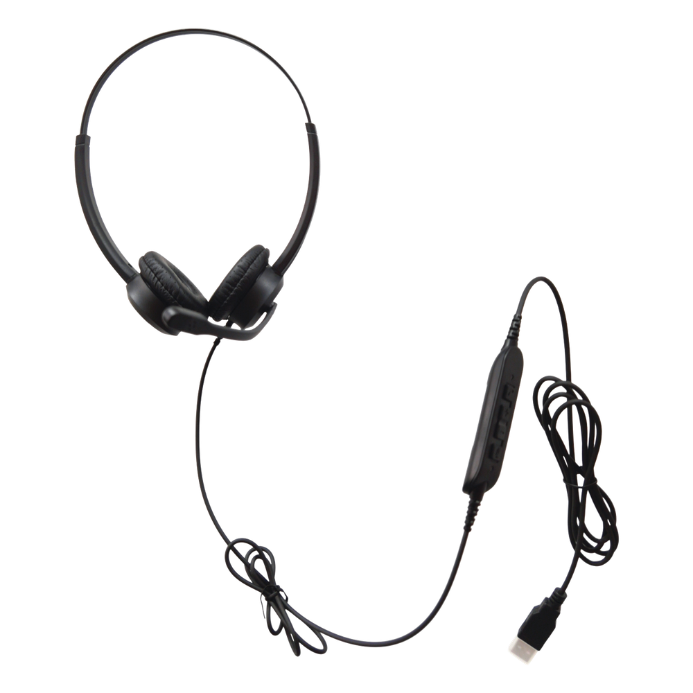 Audífonos HD USB con Micrófono con Cancelación de Ruido