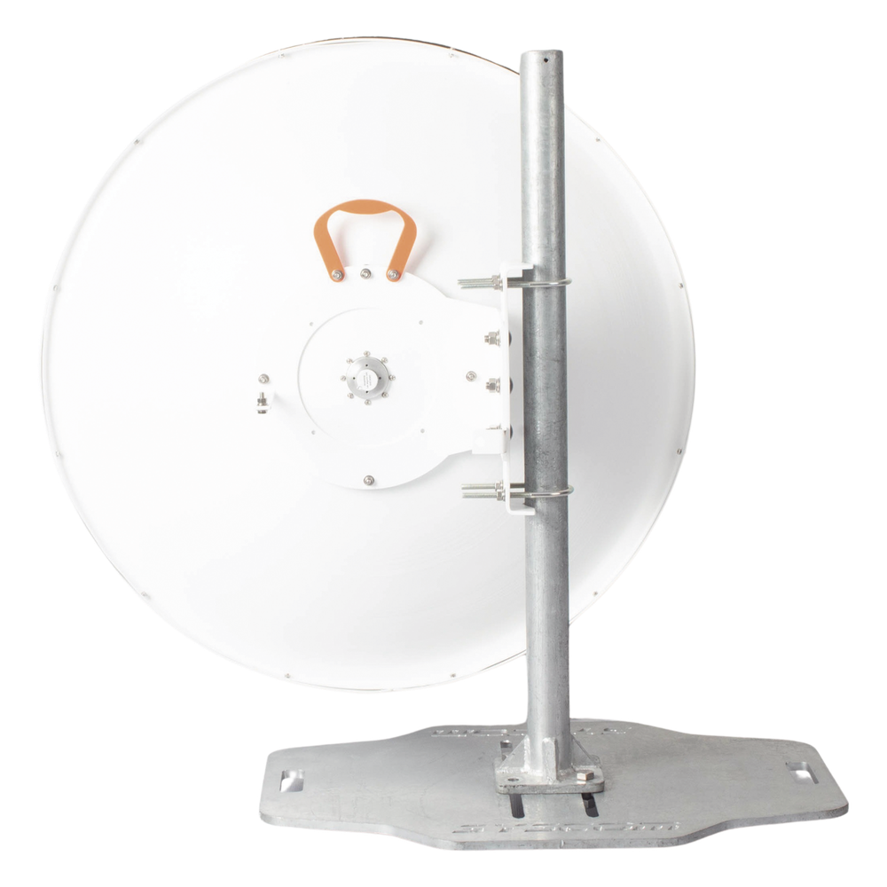 Antena Blindada de alta gama / 3 ft / 10-11 GHz / Ganancia 38 dBi / Conector de guía de onda para radios B11 / Montaje con alineación milimétrica / Tornillería de acero inoxidable