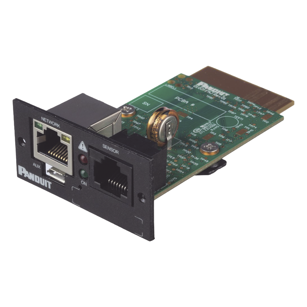 Tarjeta de Red Para Control y Administración Remota, Con Puerto 10/100/1000 BaseT y WiFi, Compatible con UPS de Panduit