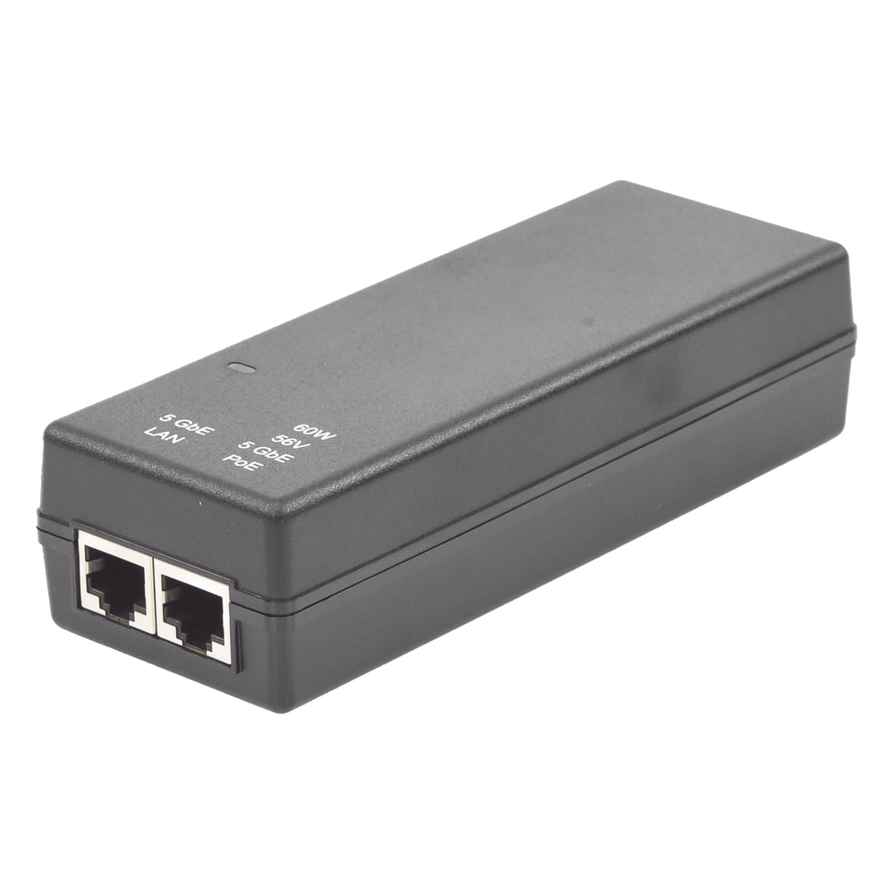 Fuente de alimentación PoE 56Vcc 60W puertos 5 Gbps para equipos Cambium cnPilot XV2-2, XV3-8 y cnWave