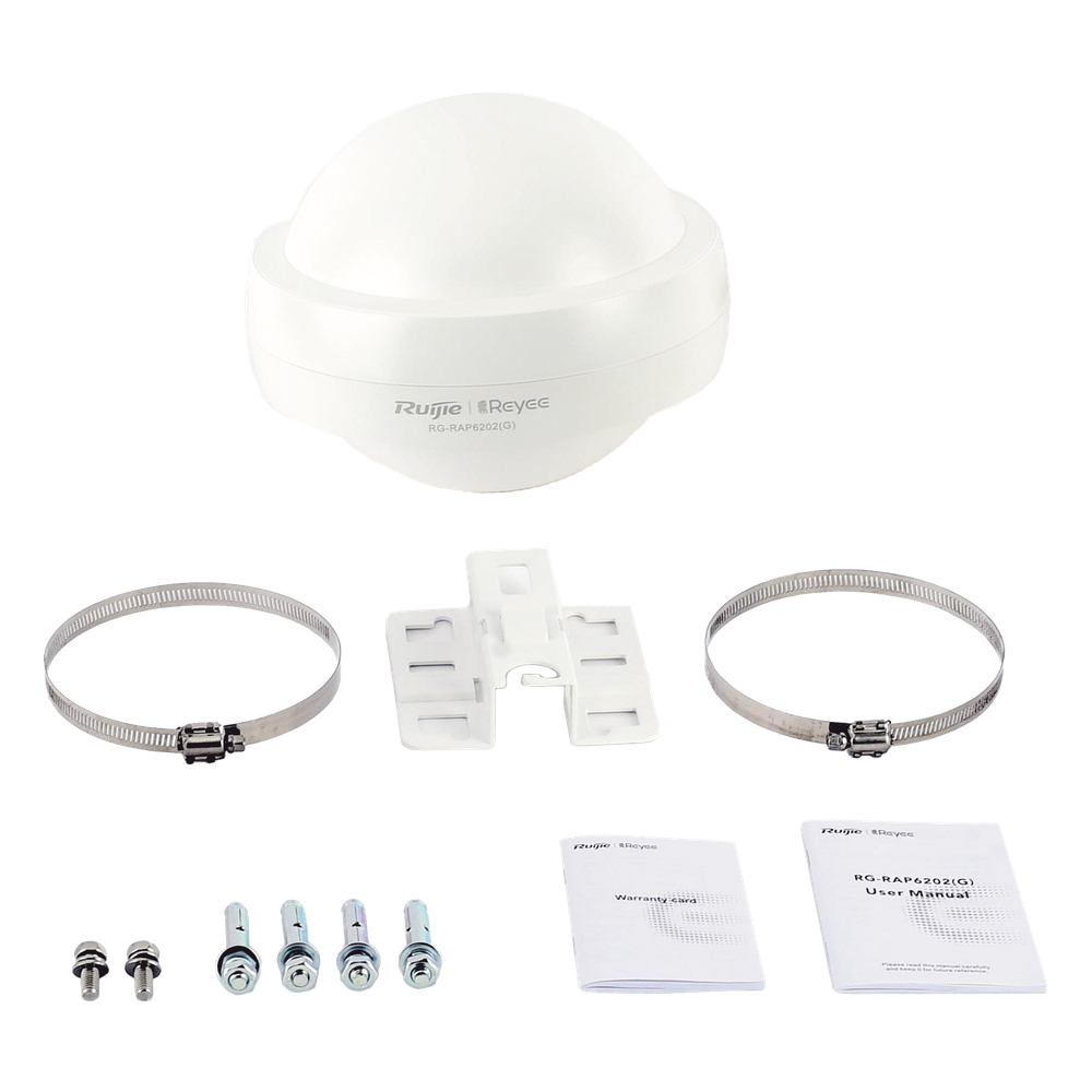 Punto de Acceso Mesh Wi-Fi 5 802.11ac Omnidireccional IP68, retardante a la flama, protección contra descargas de 4kV, certificación RoHS