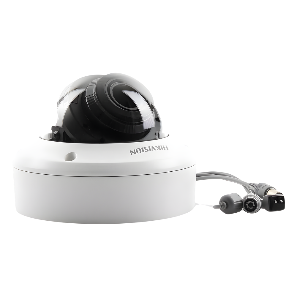 Domo TURBOHD 5 Megapixel / Lente Motorizado 2.7 - 13.5 mm / IR EXIR 40 mts / TVI-AHD-CVI-CVBS / IK10 / IP67 / dWDR / 12 Vcc / 24 VCA