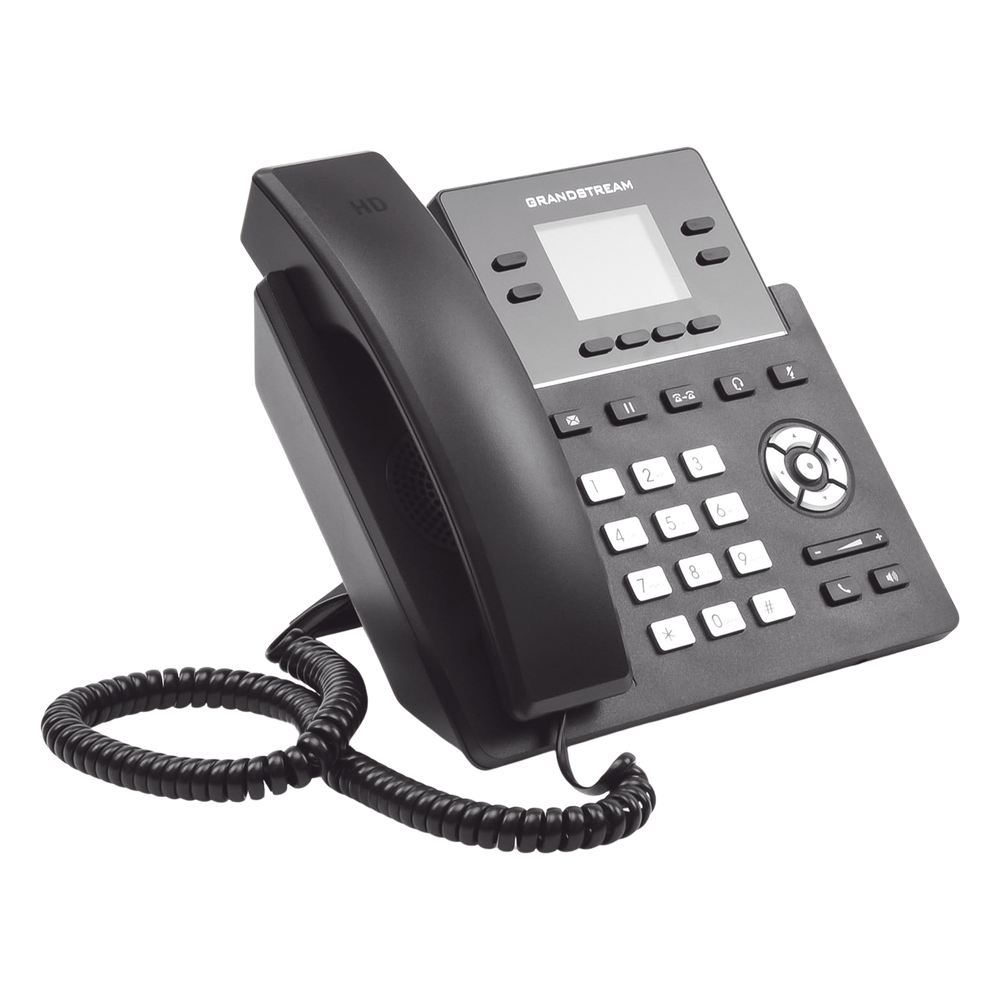 Teléfono IP Wi-Fi, Grado Operador, 4 líneas SIP con 2 cuentas, pantalla a color 2.4", codec Opus, IPV4/IPV6 con gestión en la nube GDMS