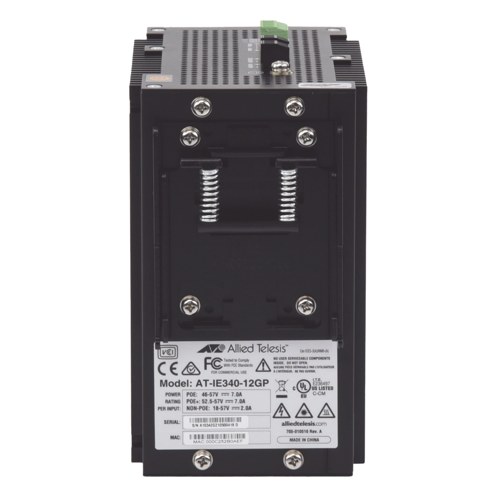 Switch Industrial PoE+ Capa 3 D/8 Puertos 10/100/1000 PoE af/at, 4 x SFP