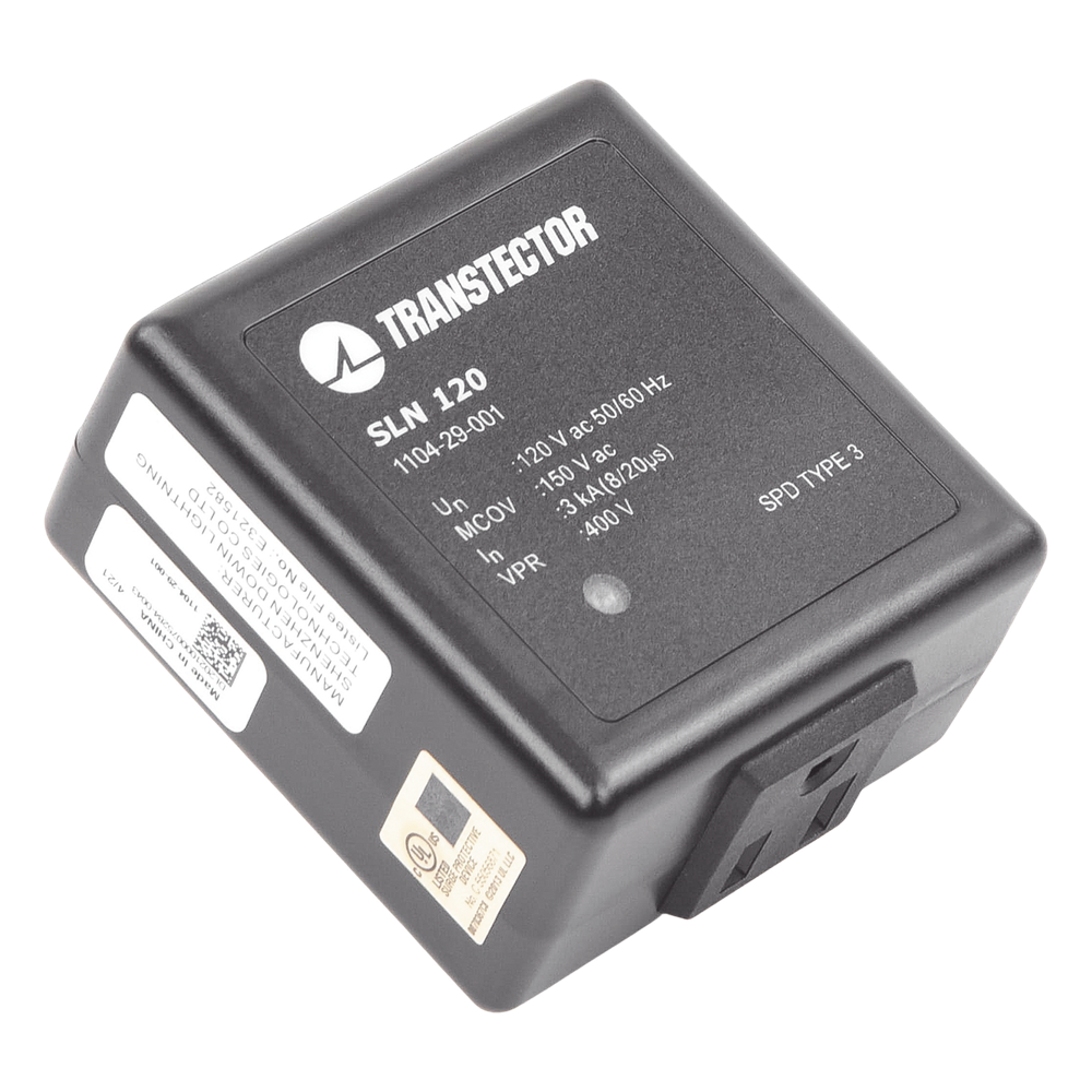Protector Sobretensión 120 VAC / SASD / Clavija 5-15R / 5 kA / Plug-in / UL 1449