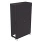 Gabinete Profesional para Telecomunicaciones de 45UR, 1200 mm Profundidad, Incluye 2 Organizadores Verticales de 45 Unidades de Rack, Se envía el Gabinete Armado.