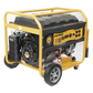 Generador a Gasolina / Planta de Emergencia con Encendido Automático, 6.5KW, 220Vac 2 Fases, Jaula con Ruedas para Fácil Traslado