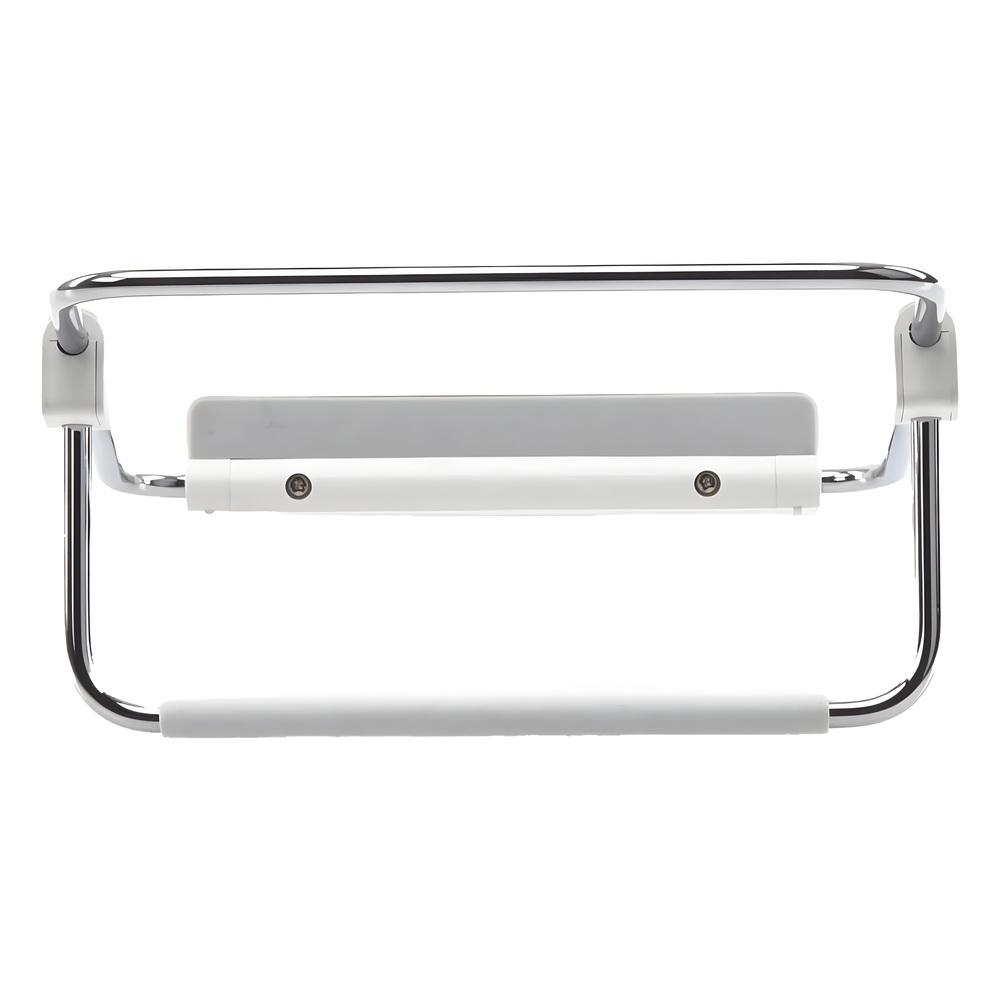 Soporte para Laptop / Plegable / Ajustable de 87 a 131 mm / Amplia compatibilidad 11''-16'' / Capacidad de carga 20 KG / Antideslizante /  Ultra Ligero / Metal / ABS / Silicona / Color Plata
