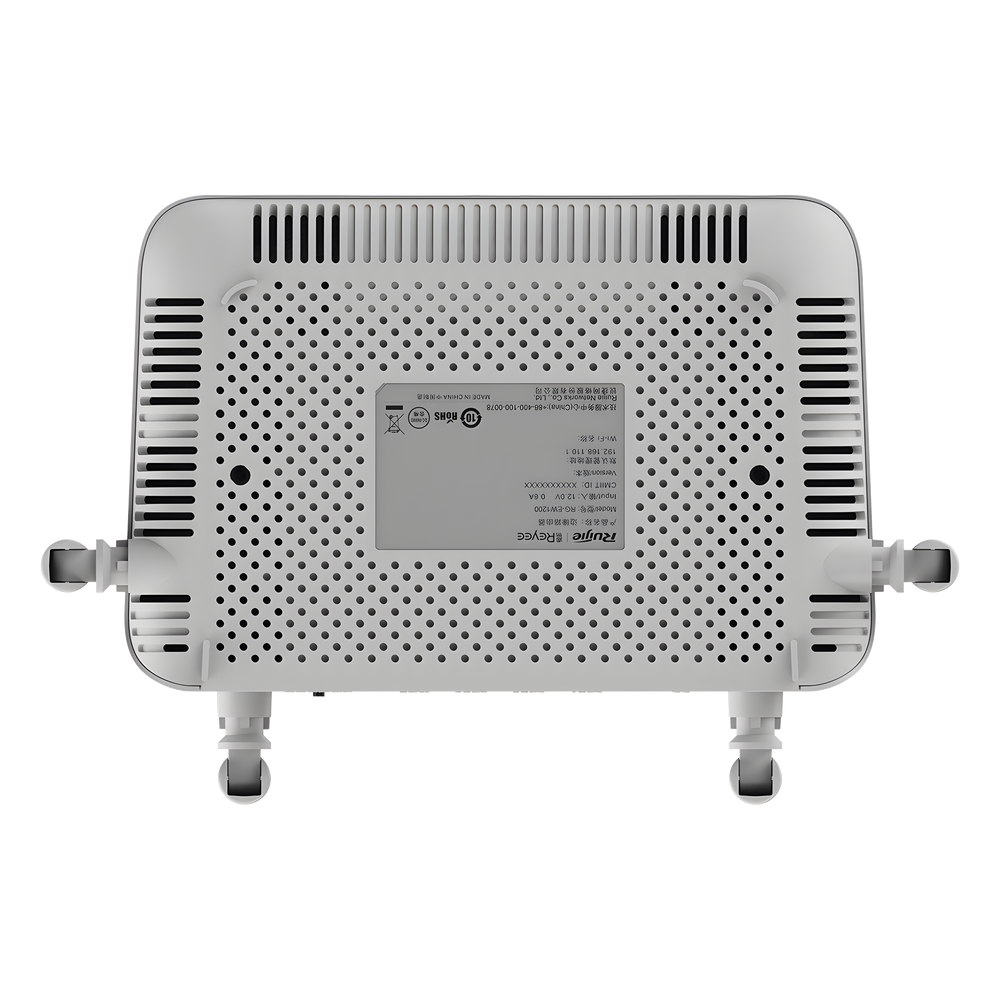 Home Router Inalámbrico Wi-Fi 5 Doble Banda, 1 Puerto Wan 10/100 y 3 Puertos Lan 10/100 Hasta 1,200 Mbps