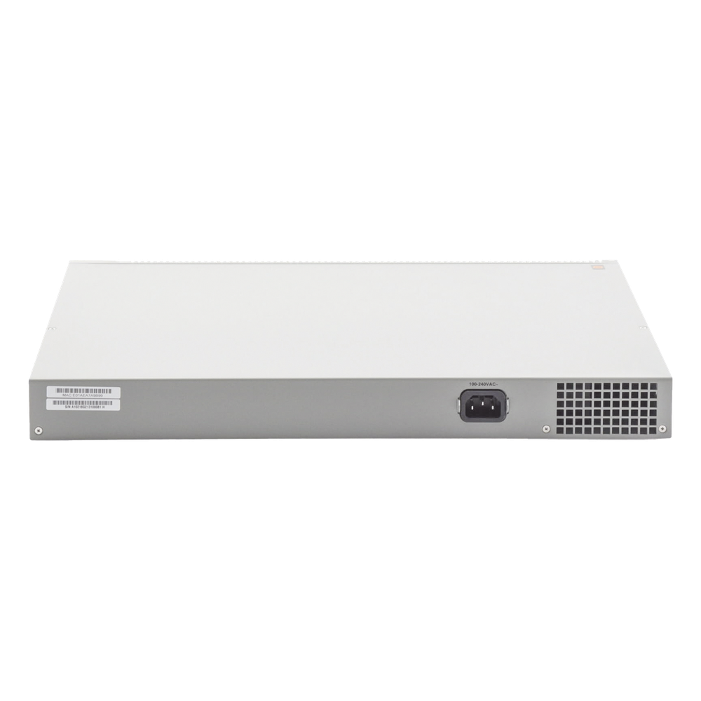 Switch PoE+ Administrable CentreCOM GS980M, Capa 3 de 48 puertos 10/100/1000Mbps + 4 SFP Gigabit, 740 W