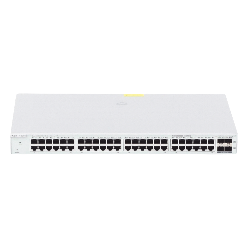Switch Administrable Capa 2+ Plus, con 48 puertos Gigabit + 4 SFP+ para fibra 10Gb, gestión gratuita desde la nube