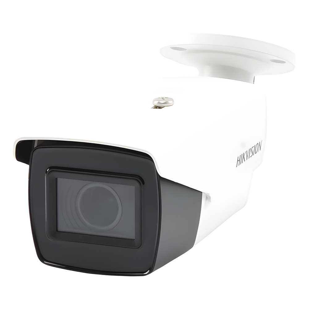 Bala TURBOHD 5 Megapixel / Lente Mot. 2.7 a 13.5 mm / 40 mts IR EXIR / dWDR / TVI-AHD-CVI-CVBS / Exterior IP67  / 12 Vcc / 24 VCA
