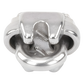 Nudo/ Perro/ Abrazadera Acero Forjado para Cable de 1/4", Acero Inoxidable.