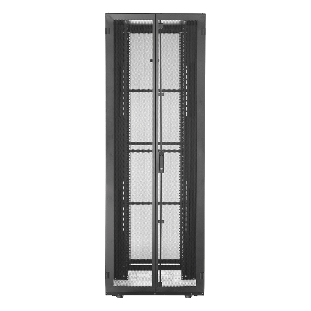 Gabinete FlexFusion™ XGL (Light) para Centros de Datos, 42 UR, 600 mm de Ancho, 1070 mm de Profundidad, Fabricado en Acero, Color Negro