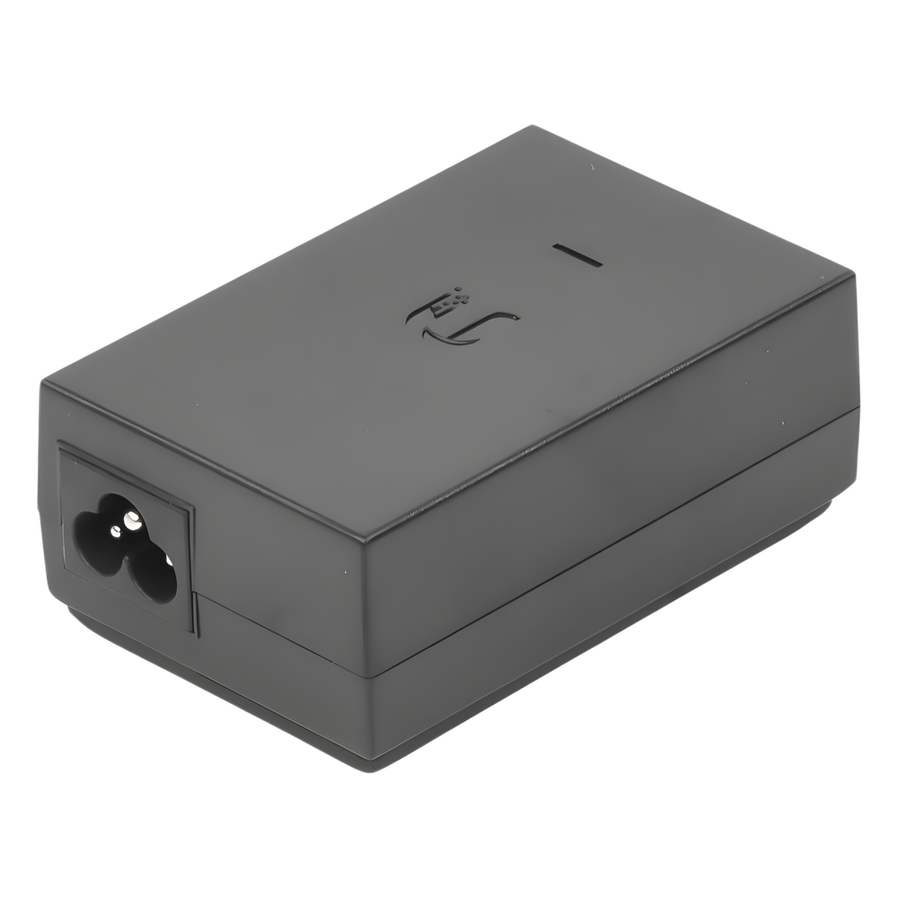 Adaptador PoE Ubiquiti de 24 VDC, 1.0 A con puerto Gigabit