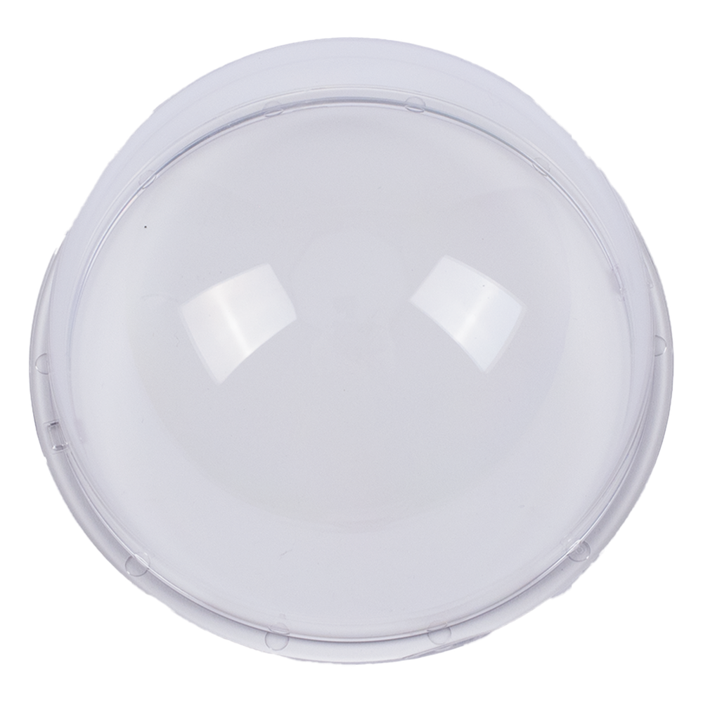 Burbuja Transparente para Domos Fijos IP / HIKVISION / Soporta IP66 / IK10 / DS-2CD1143G2-I(UF) / DS-2CE57D3T-VPITF / DS-2CD2123G2-I / DS-2CD1143G0-I / IPC-D121H(C) / DS-2CD1143G2-I(UF)