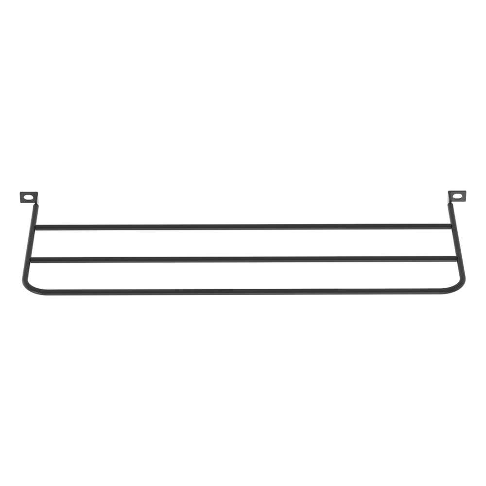 Barra para Aliviar Tensión o Peso Atrás de Patch Panel, Extendida de 7 Pulgadas, Color Negro
