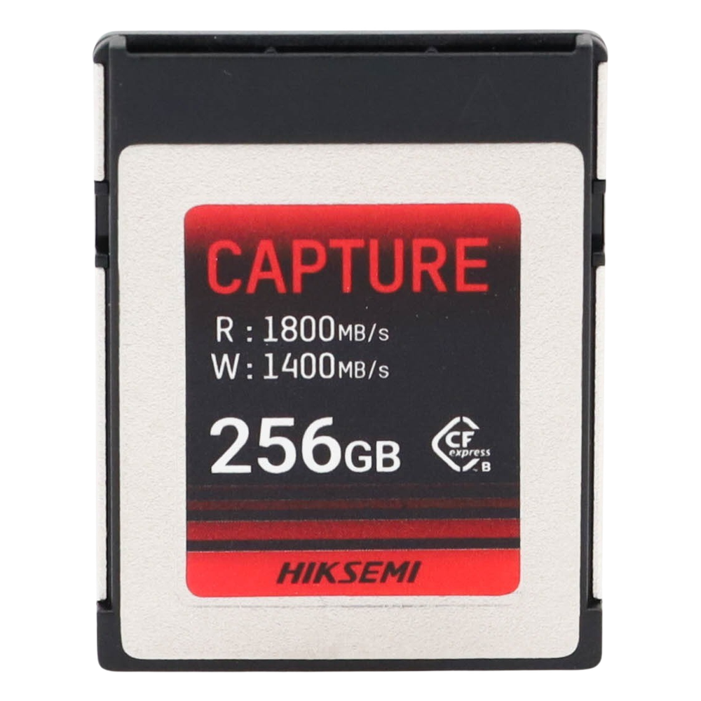 Memoria CFexpress Tipo B / 256 GB / 1800 MB/s Lectura / 1400 MB/s Escritura / Video 8K / PCIe Gen 3×2