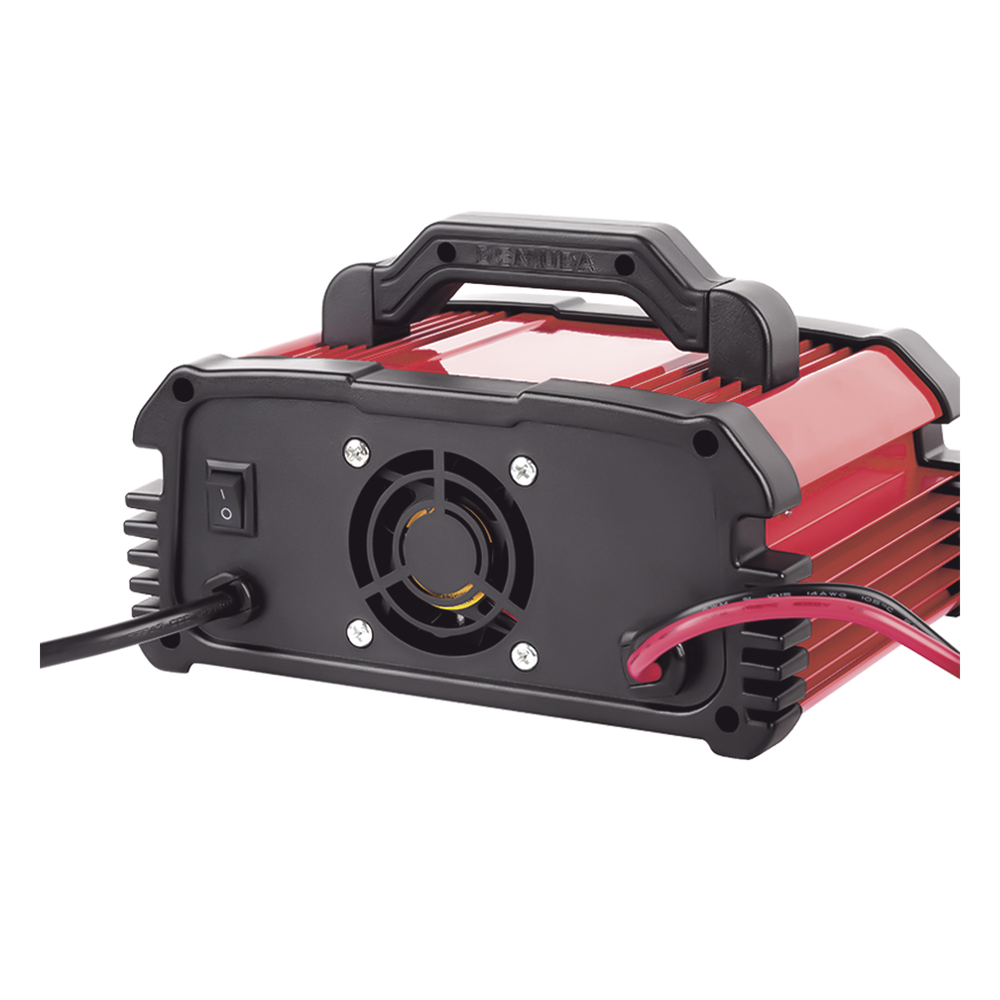 Cargador de Baterías / 12 o 24 Vcc / hasta 250 Ah / 25 A / Display LCD