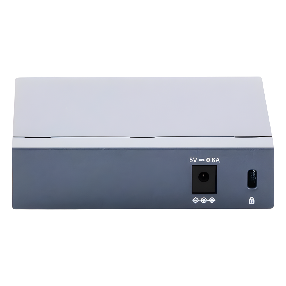 Switch Gigabit no administrable de 5 puertos 10/100/1000 Mbps