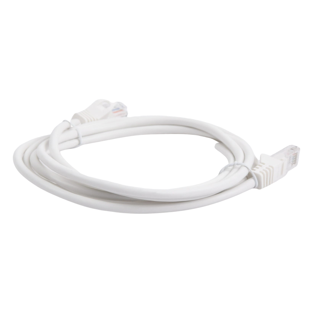 Cable de Parcheo UTP Cat5e - 2 Metros (6.56 Pies) - Blanco