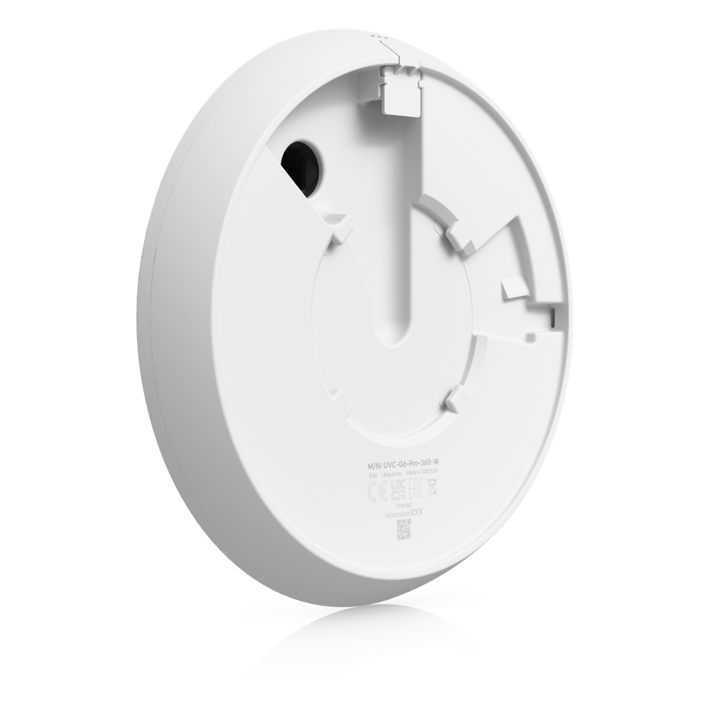 UniFi G6 Pro 360 – Cámara Panorámica 12 MP PoE, Resistente a la Intemperie y Antivandálica con Cobertura de 360°, Zoom, Giro e Inclinación Digitales, y Visión Infrarroja Inteligente
