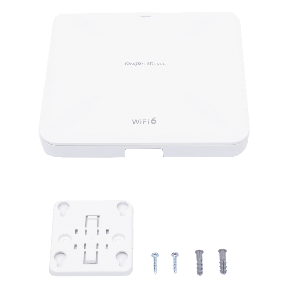 Punto de Acceso Mesh Wi-Fi 6 para Interior, se Instala en Techo o Pared, hasta 512 Usuarios y 3.2 Gbps, Doble Banda 802.11ax MU-MIMO 4x4